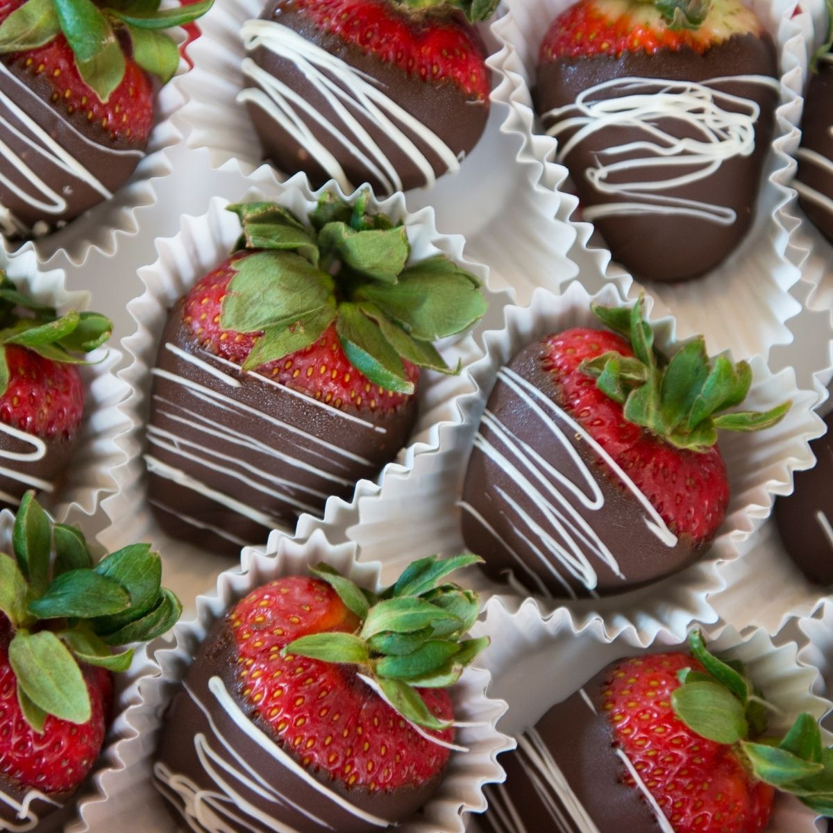 DIY Valentine's Day Chocolate Covered Strawberries