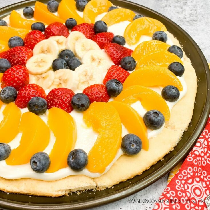 Crescent Roll Fruit Pizza