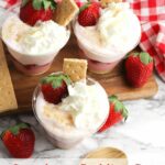 Strawberry pudding cups pin 3.