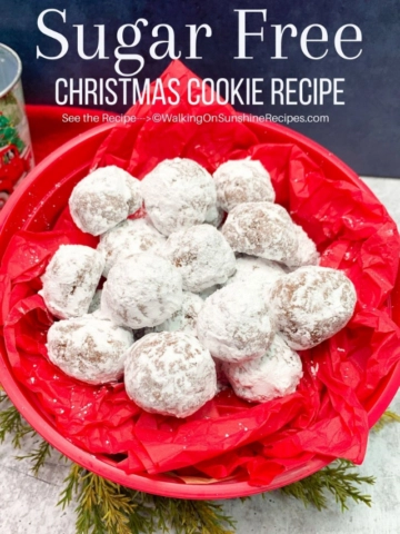 Sugar Free Christmas Cookie Recipe-cover image