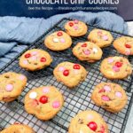 Valentine's Day Chocolate Chip Cookies Pin 2.