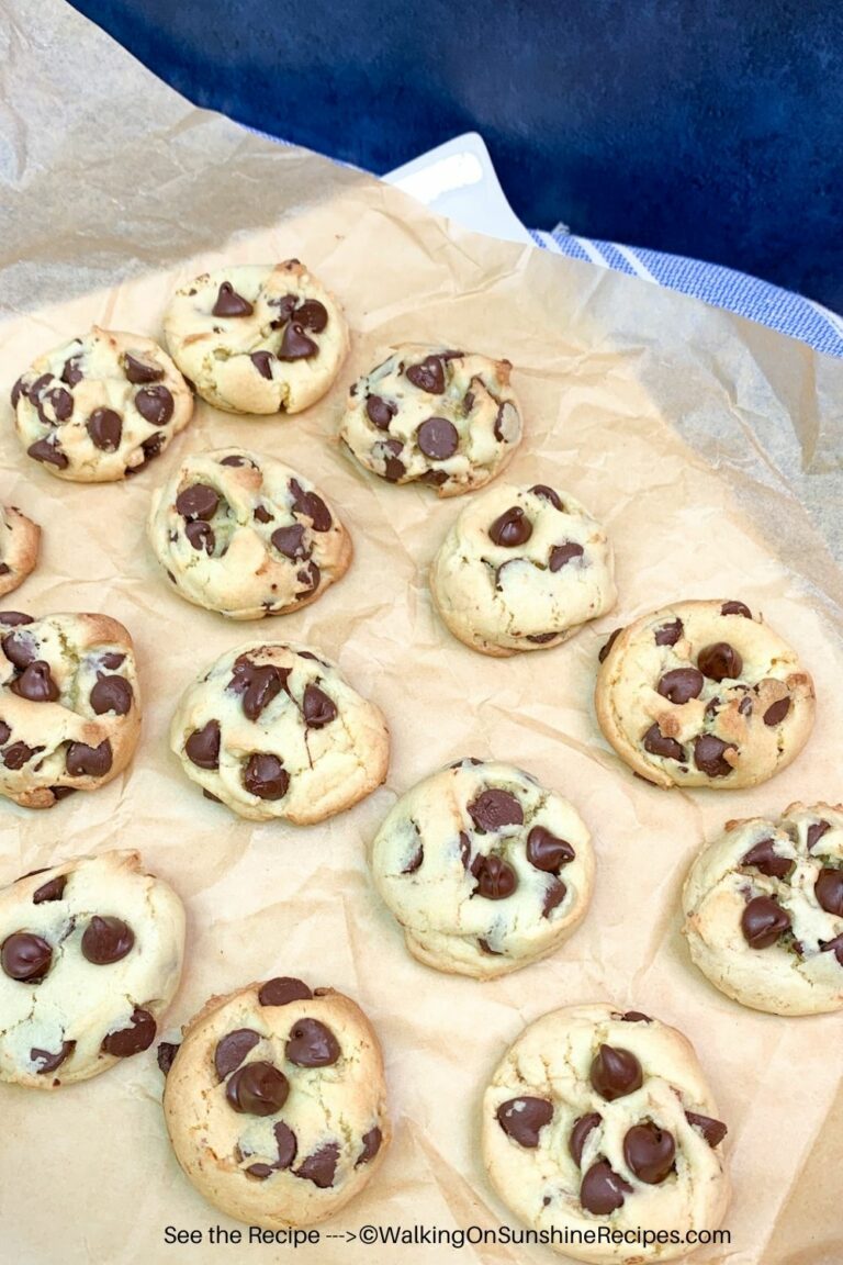 Chocolate Chip Cookies from Cake Mix Walking on Sunshine