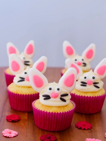 Easter Bunny Cupcake Recipe-Cover image