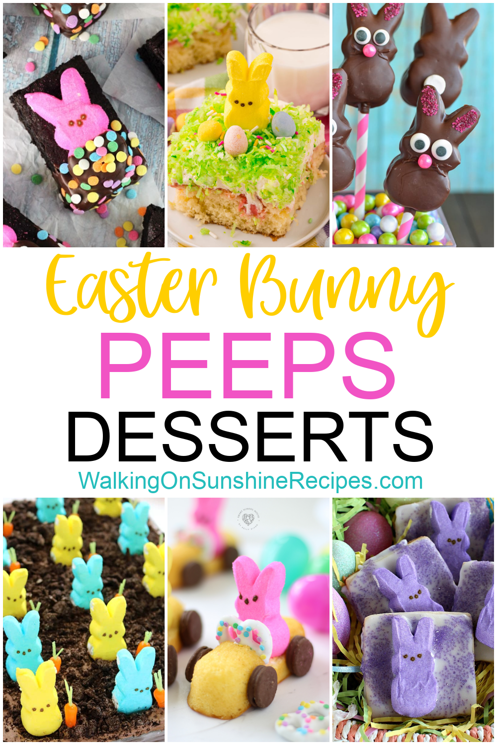 Easter Peeps Dirt Pudding Cups - Diary of A Recipe Collector