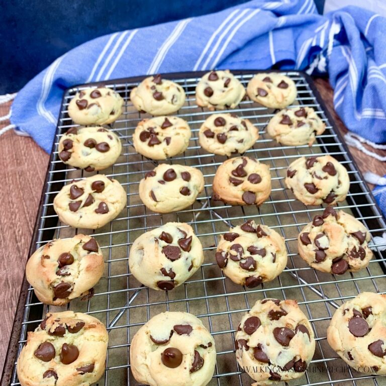 Chocolate Chip Cookies from Cake Mix Walking on Sunshine