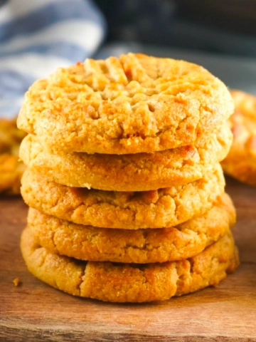 Air Fryer Peanut Butter Cookies-cover image