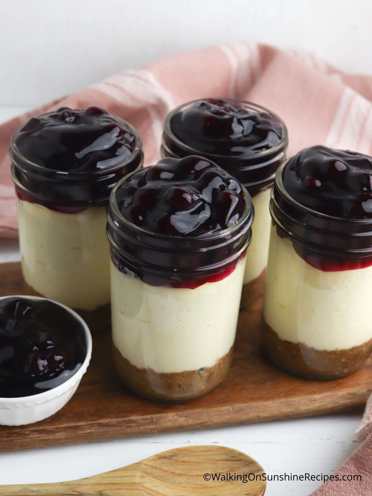 baked cheesecake cups.