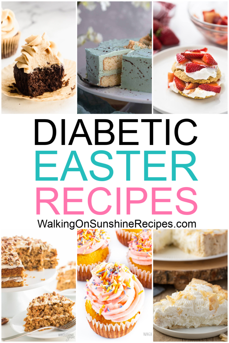 Diabetic Easter Desserts Walking On Sunshine Recipes