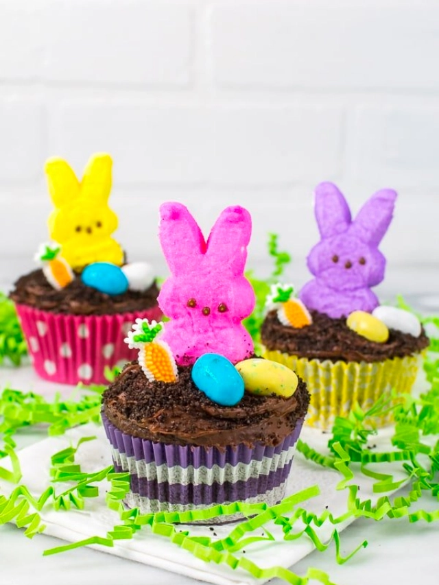 Easter Bunny Peeps Desserts Story