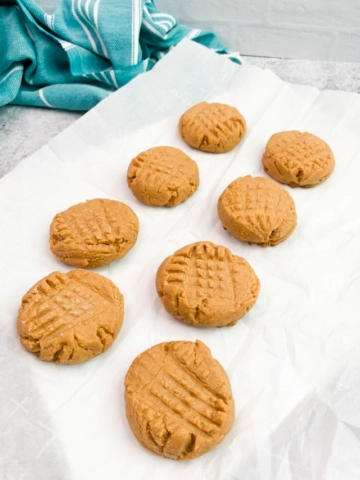 No Flour Peanut Butter Cookies-Cover image