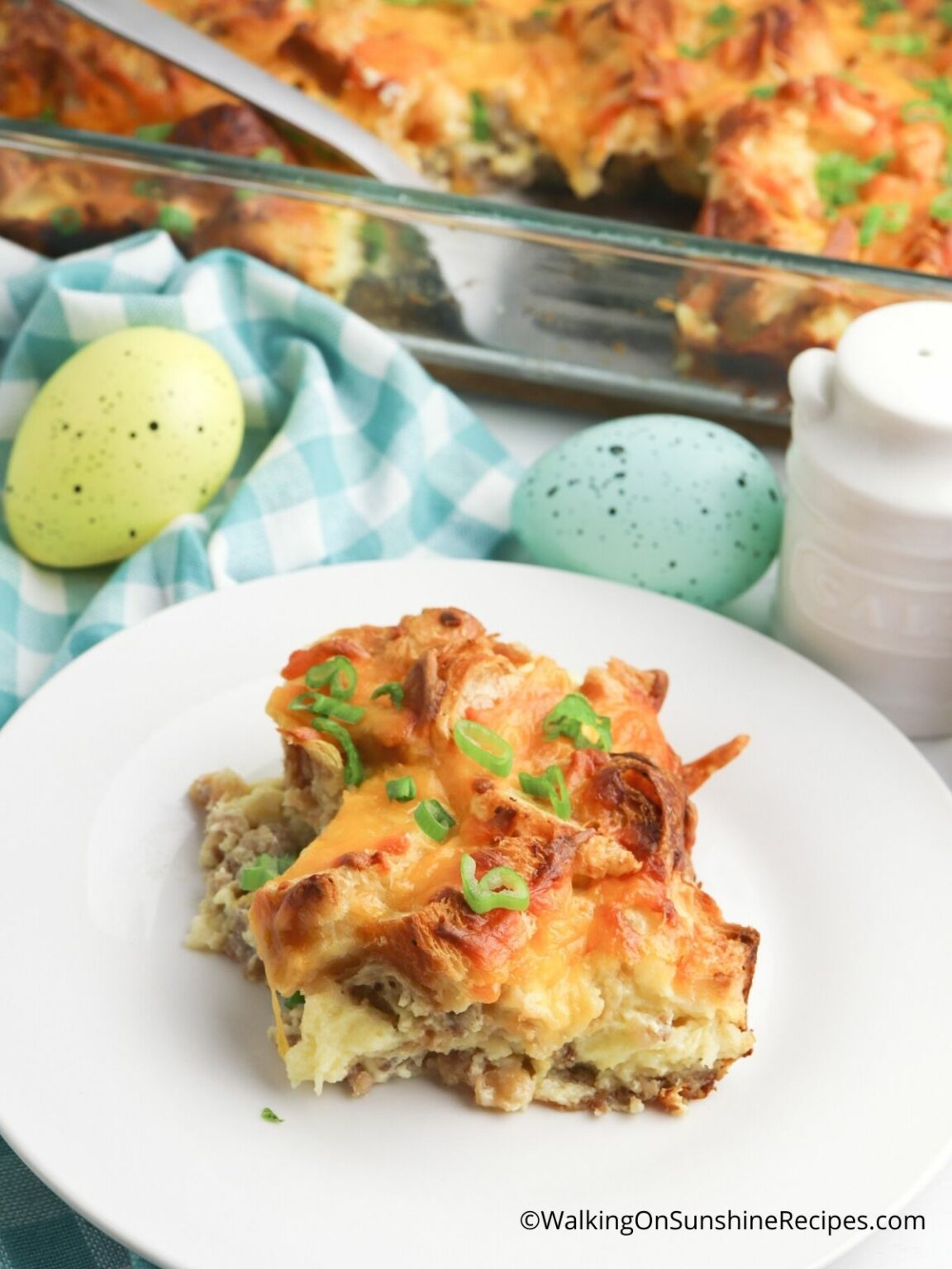 Easter Breakfast Casserole - Walking On Sunshine Recipes