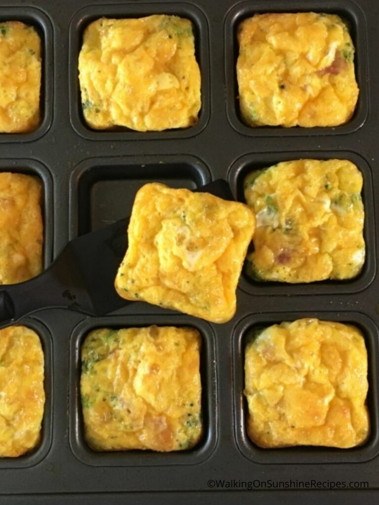 Broccoli Cheese Egg Muffins Walking on Sunshine Recipes