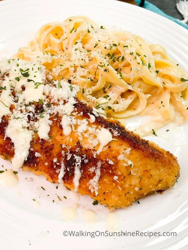 Chicken Cutlets Parmesan Recipe Story