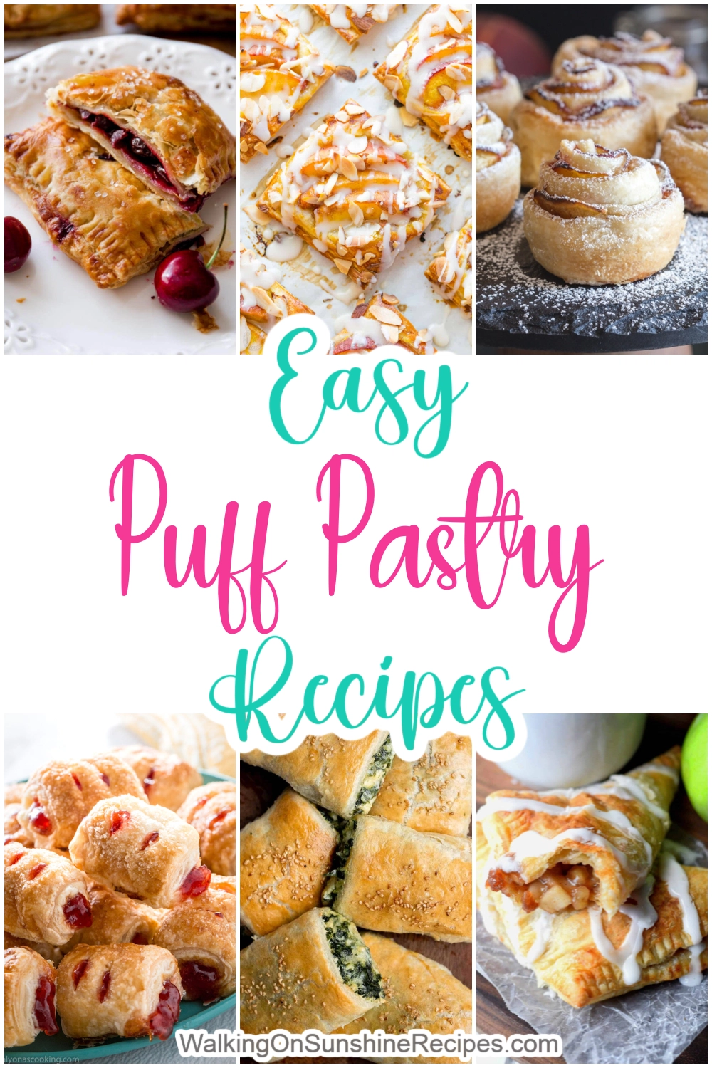 savory and sweet puff pastry recipes. 