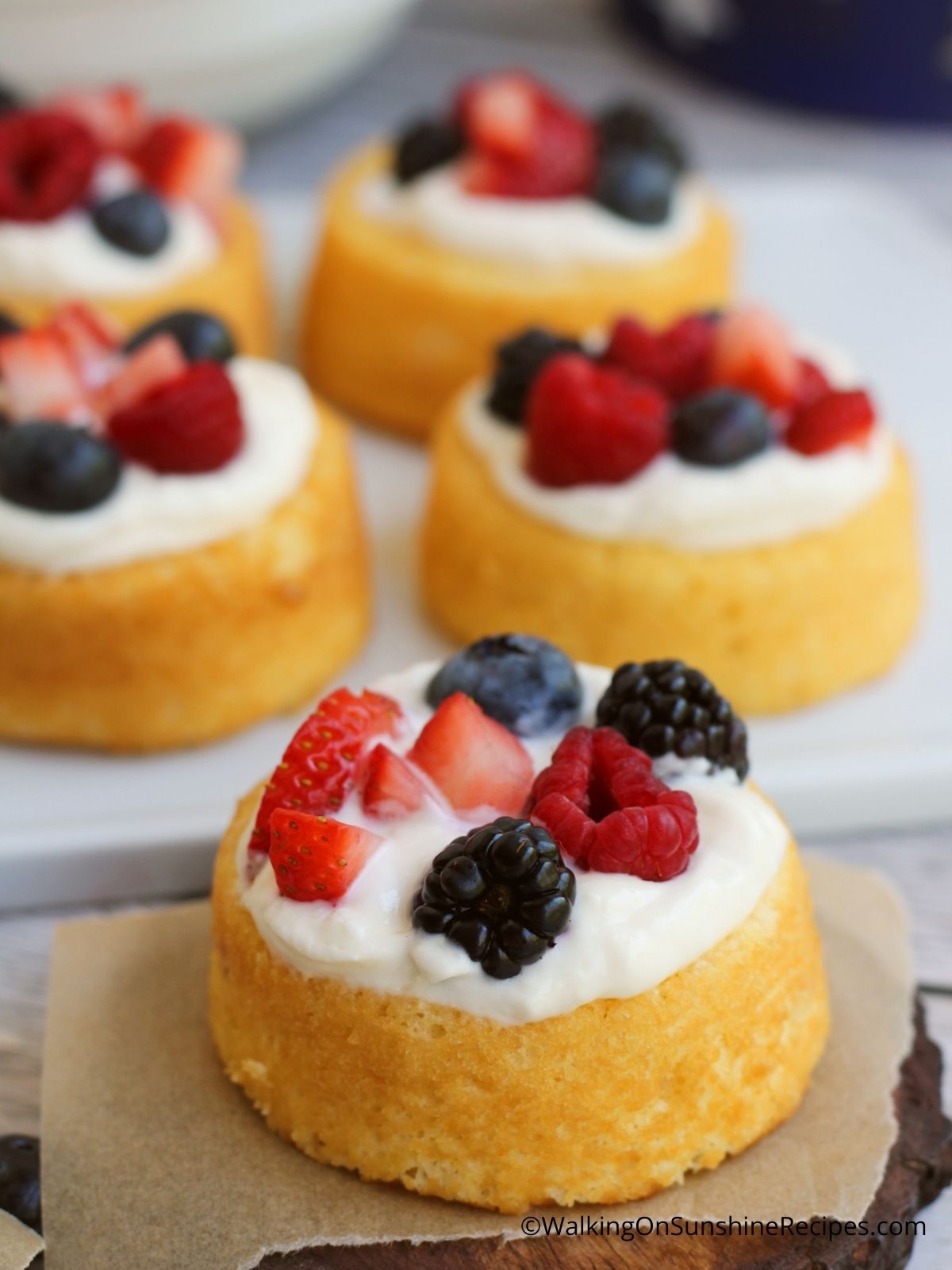 Easy Fourth of July Dessert: Cake Cups! - Amycakes Bakes