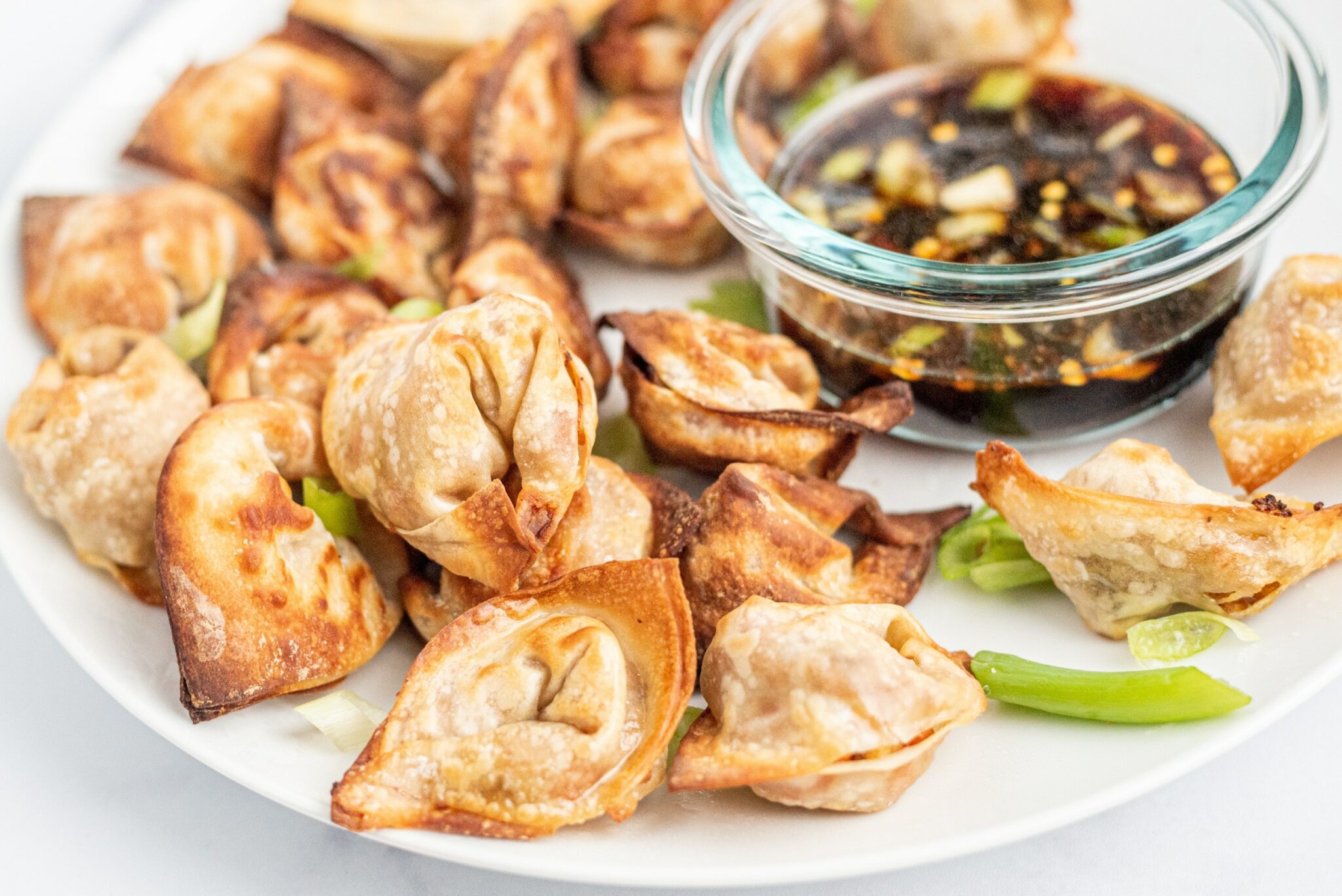 Wonton Air Fryer Recipes - Walking On Sunshine Recipes