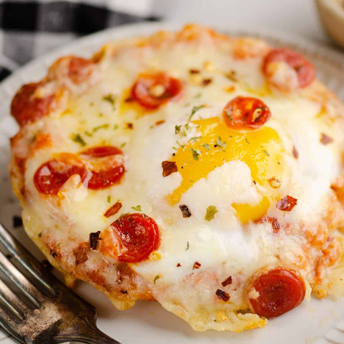 Air Fryer Mini Pizzas (Biscuit Pizza) - Upstate Ramblings