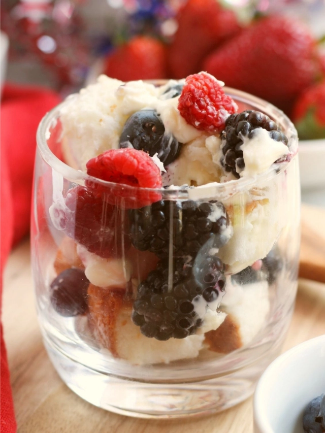 Patriotic Berry Trifle Story