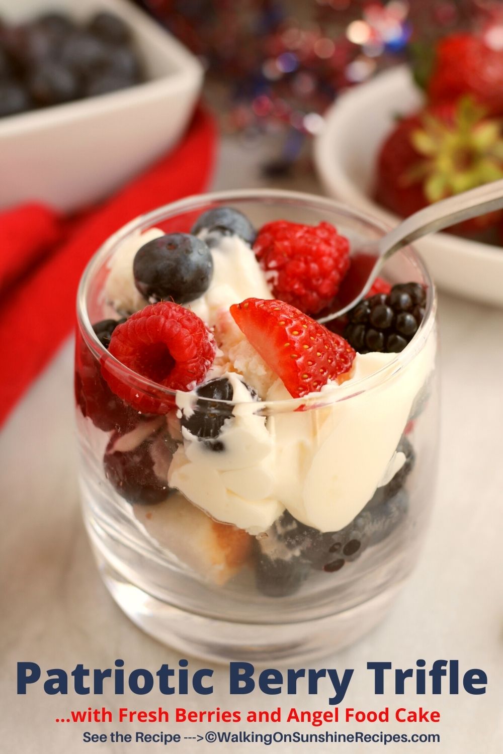 strawberry blueberry trifle angel food cake,