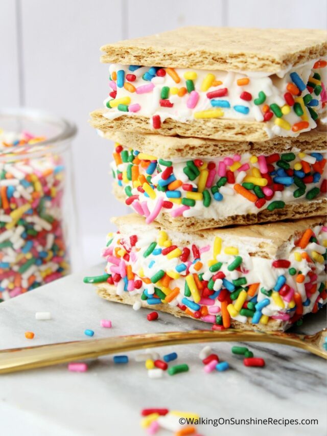 Weight Watchers Graham Cracker Cool Whip Sandwich