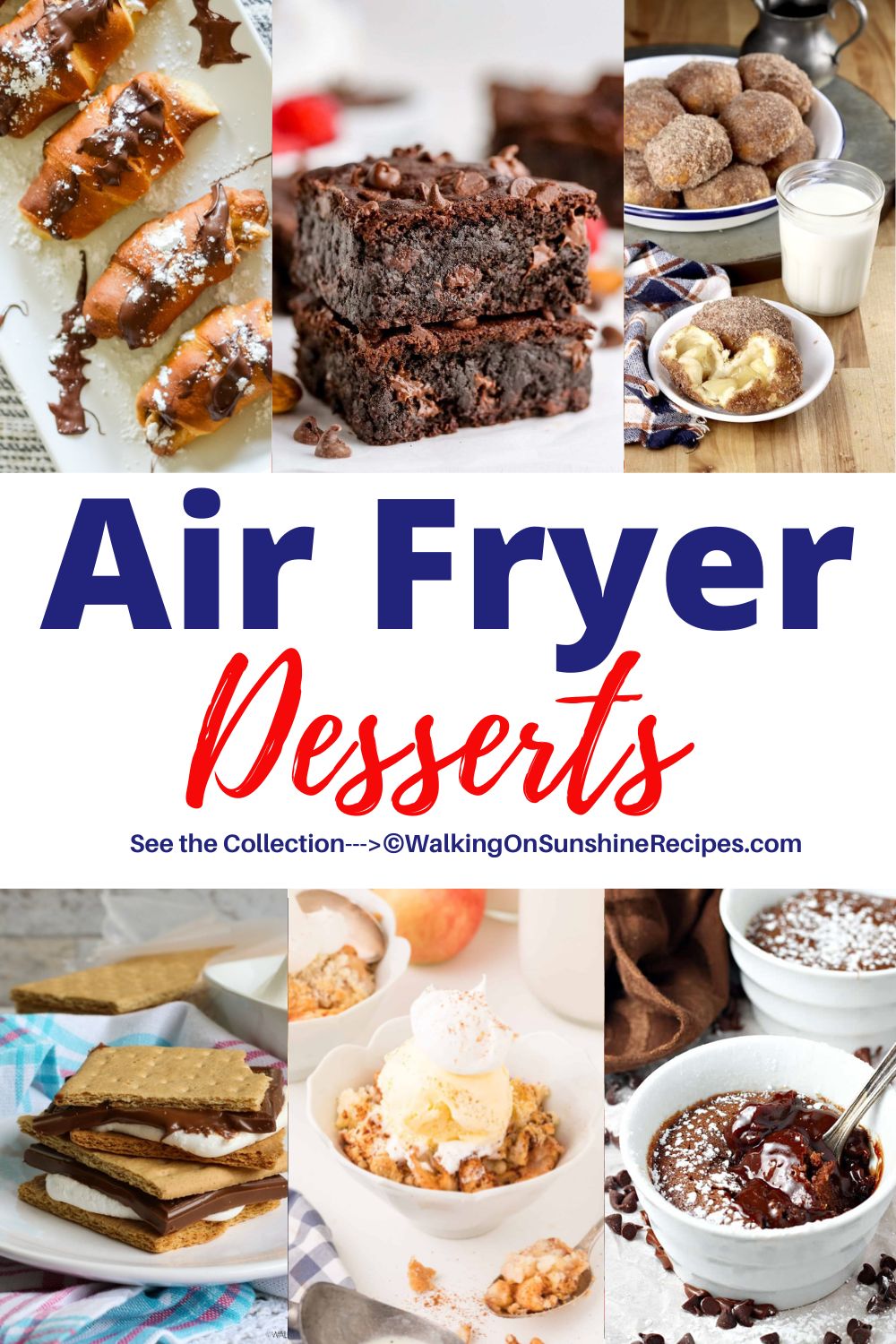 Air Fryer Desserts Pin 