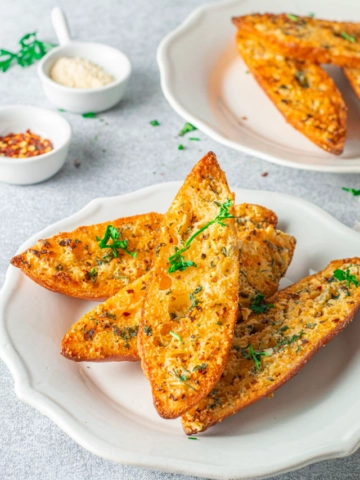 Air Fryer Garlic Bread Recipe-Cover image