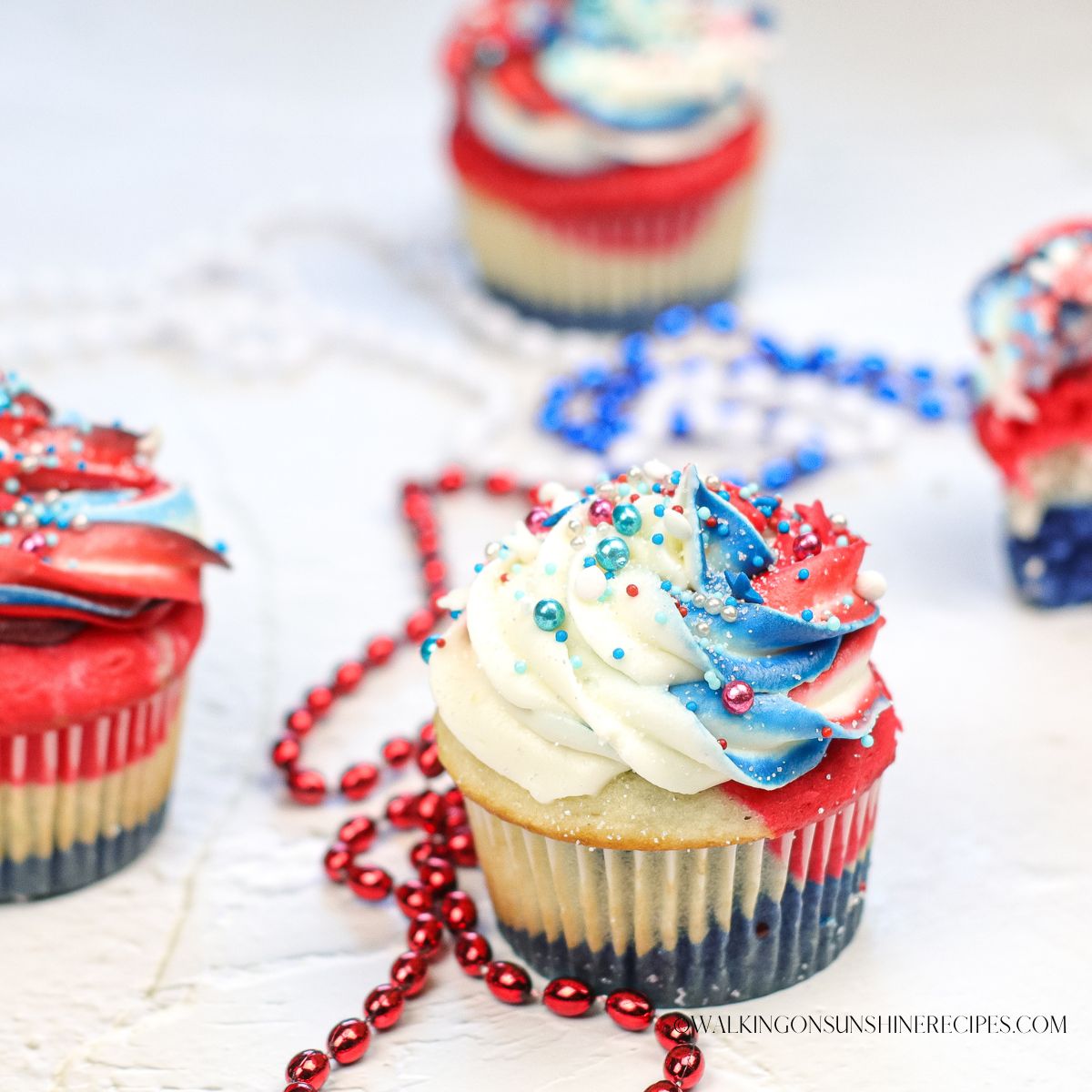 4th of July Cupcake Recipe