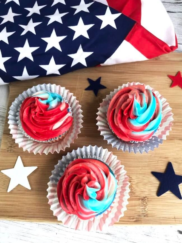 Patriotic Cupcake Ideas Story