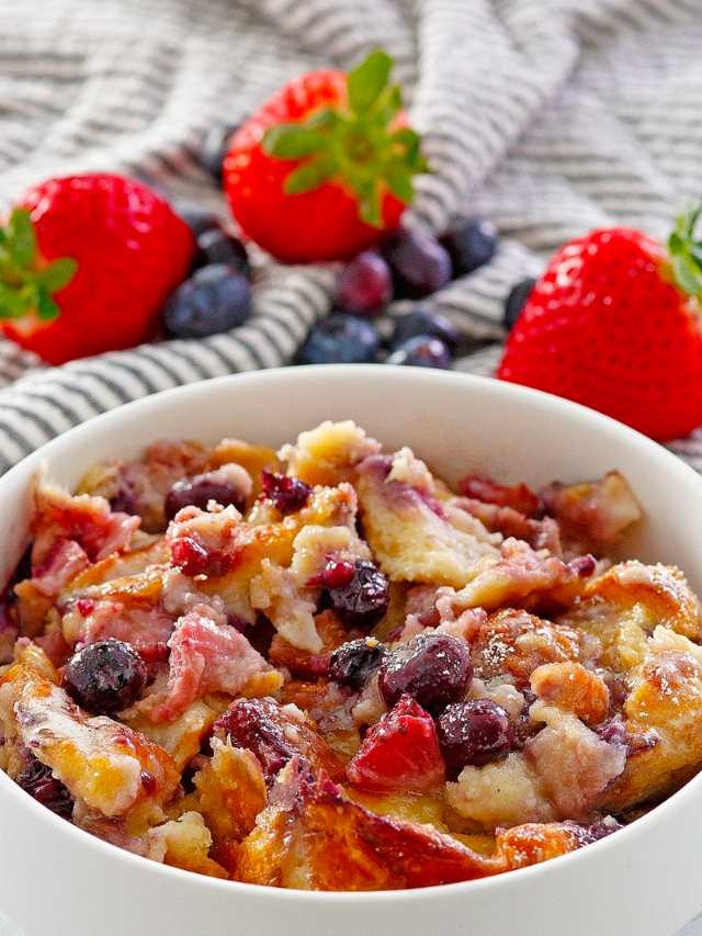 Sweet Breakfast Casserole Story - Walking On Sunshine Recipes