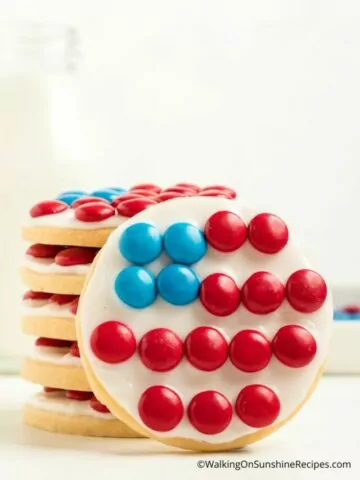 Sugar Cookie Flag Stacked.