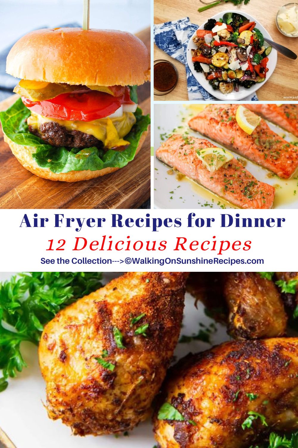 easy air fryer dinner recipes.