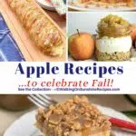 A collection of apple recipes perfect for Fall.