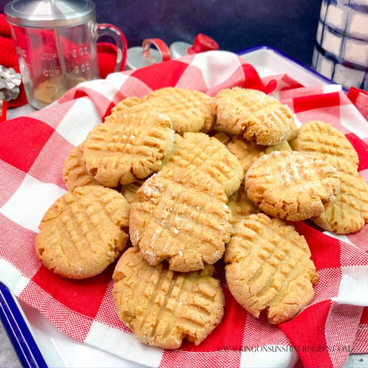 Peanut Butter Cake Mix Cookies Ready in Minutes!