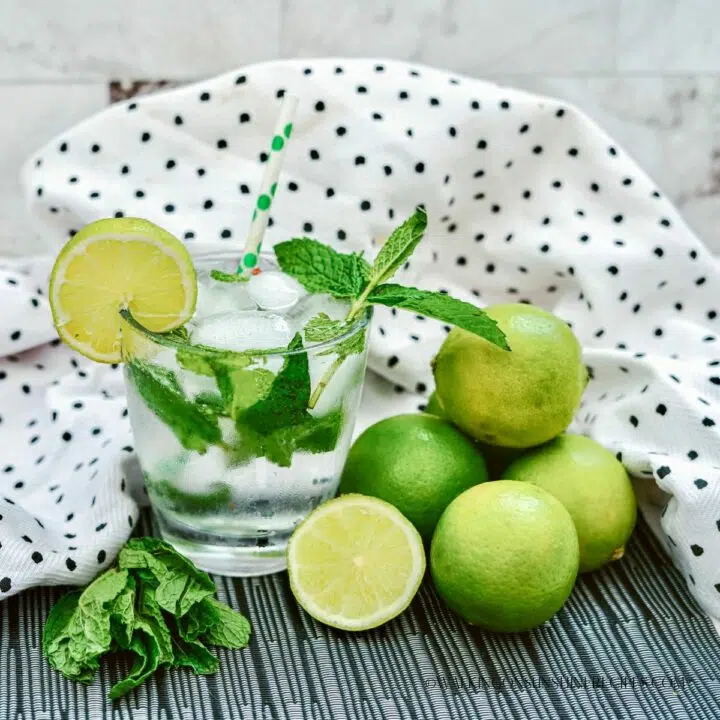 Lime water.