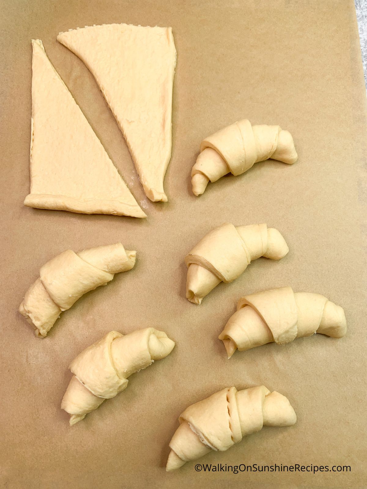 recipe for crescent rolls.