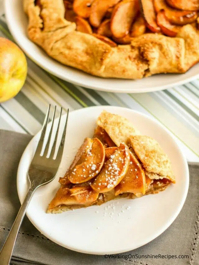 Easy Apple Tart Story