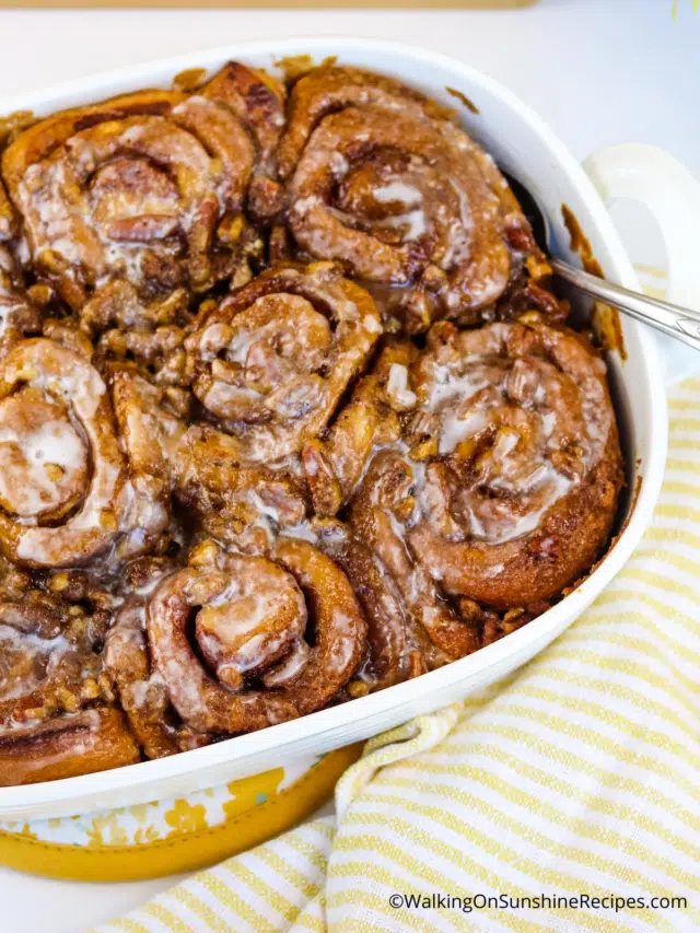 Cinnamon Roll Recipe with Canned Cinnamon Rolls Story