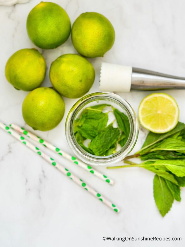 Sparkling Lime Water Walking On Sunshine Recipes
