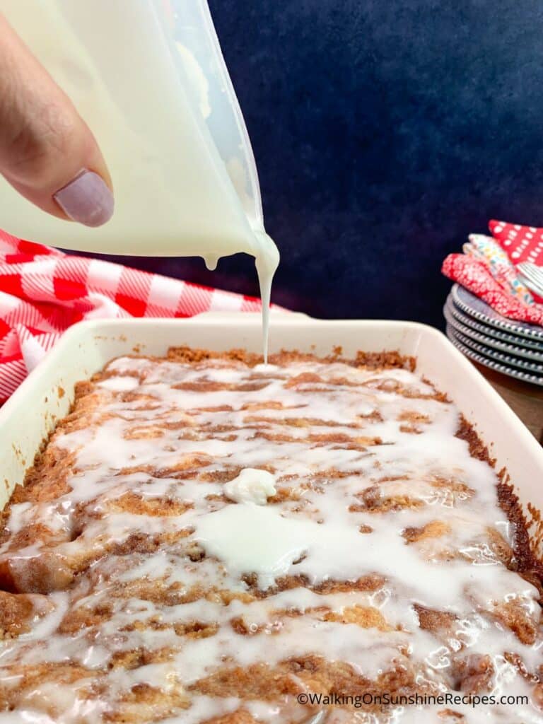 pillsbury cinnamon rolls with krusteaz.
