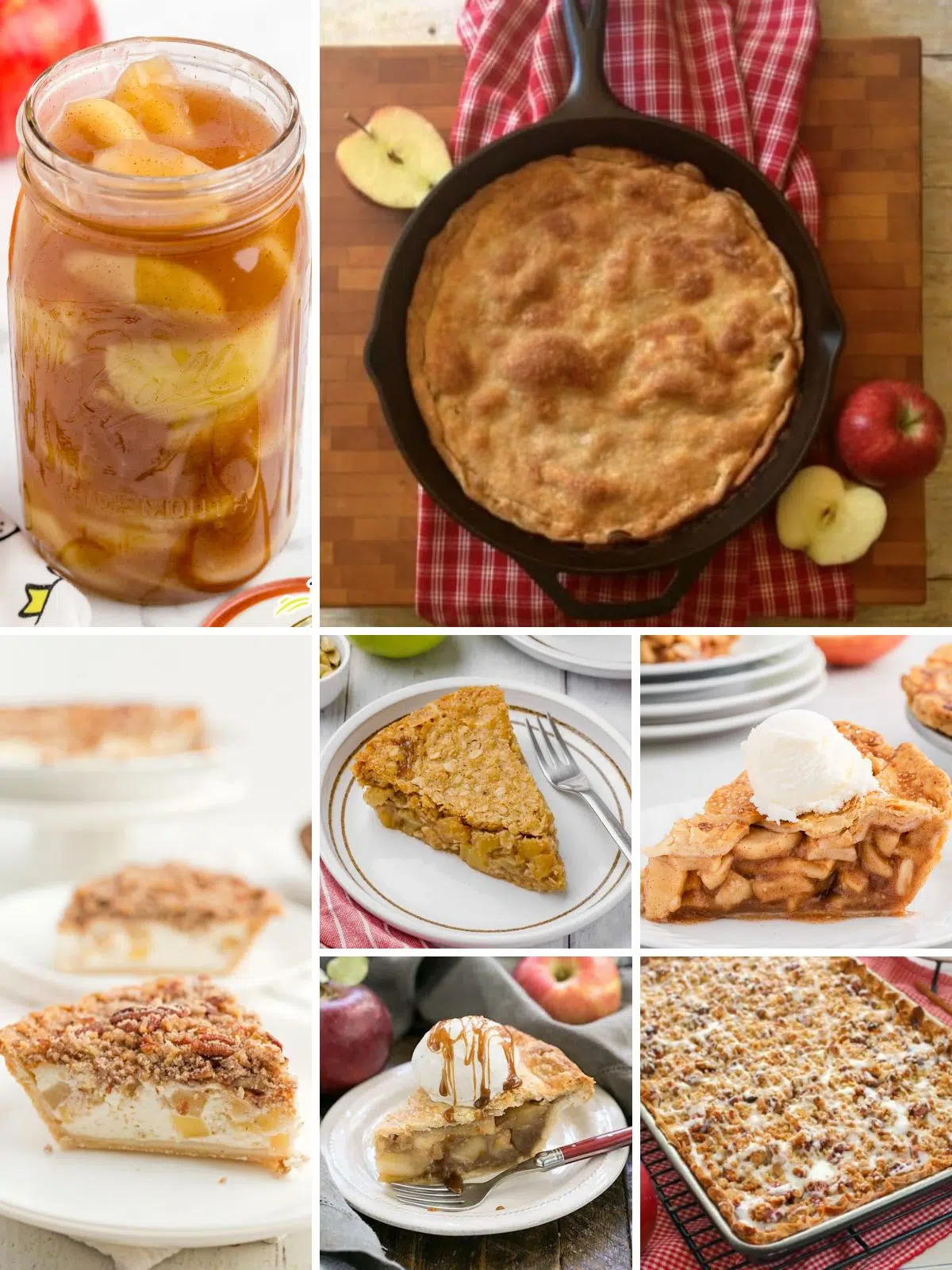 Apple pie recipes featured for Thanksgiving.