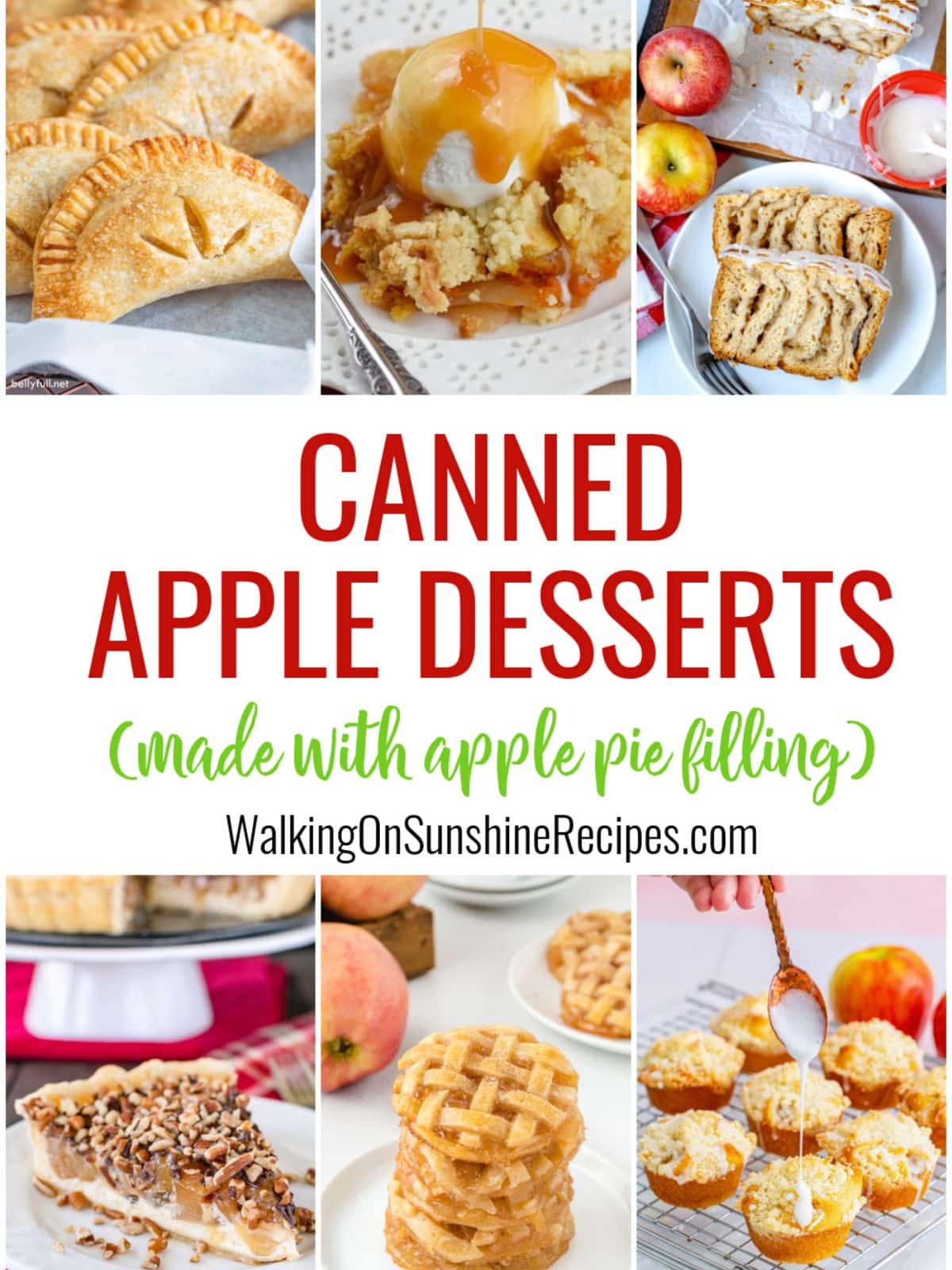 Canned Apple Desserts Walking On Sunshine Recipes