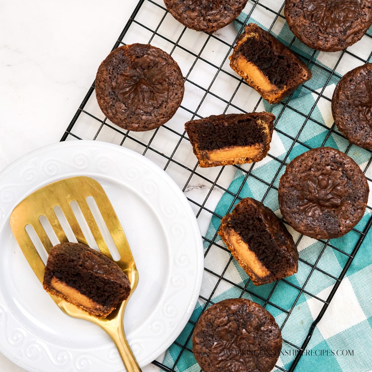 Peanut Butter Brownies-image
