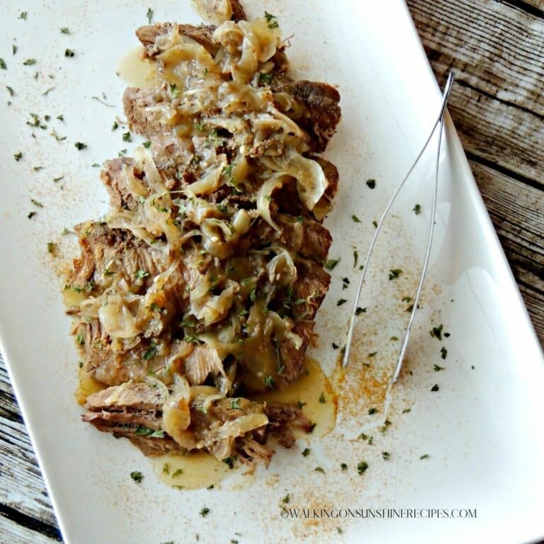 london broil crock pot.