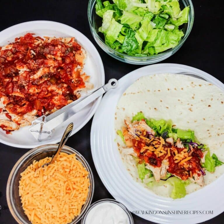 slow cooker salsa chicken recipe.