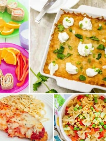 4 recipes for picky eaters meal plan.