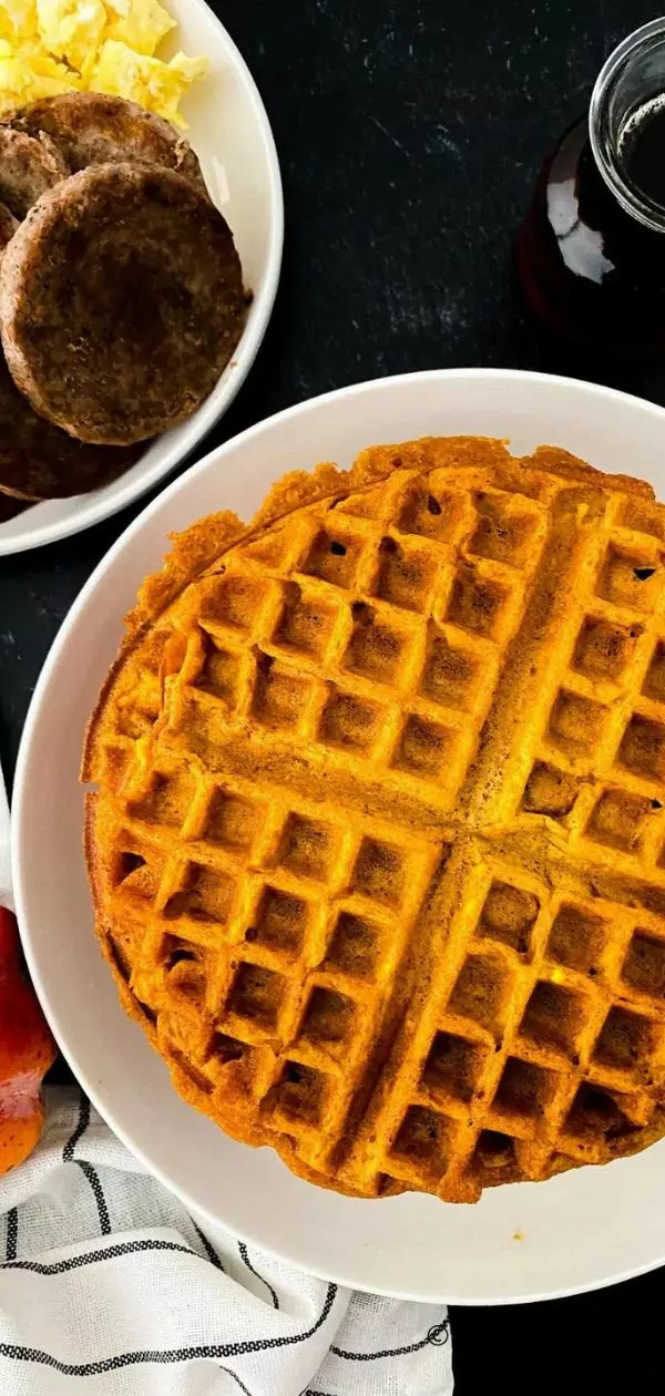 Pumpkin Waffles Pin