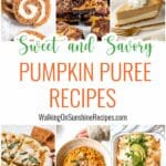 sweet and savory pumpkin recipes.