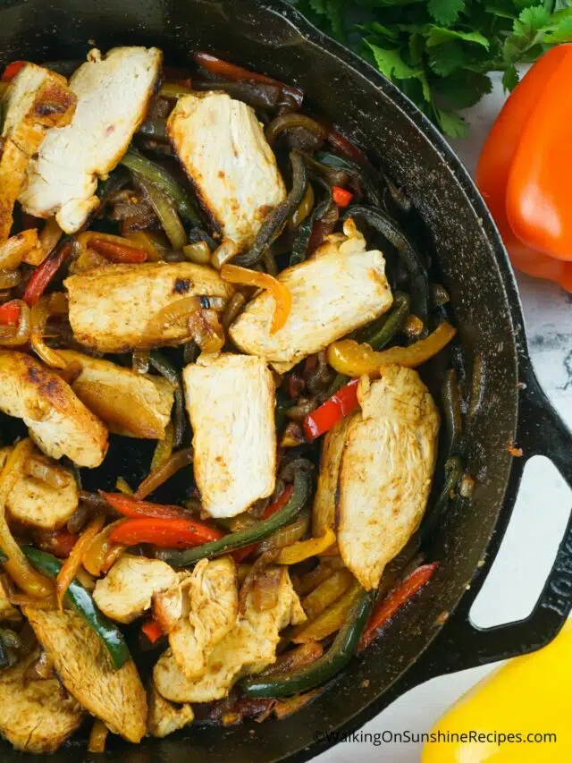 Chicken in Cast Iron Skillet Story