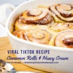 tiktok cinnamon rolls.