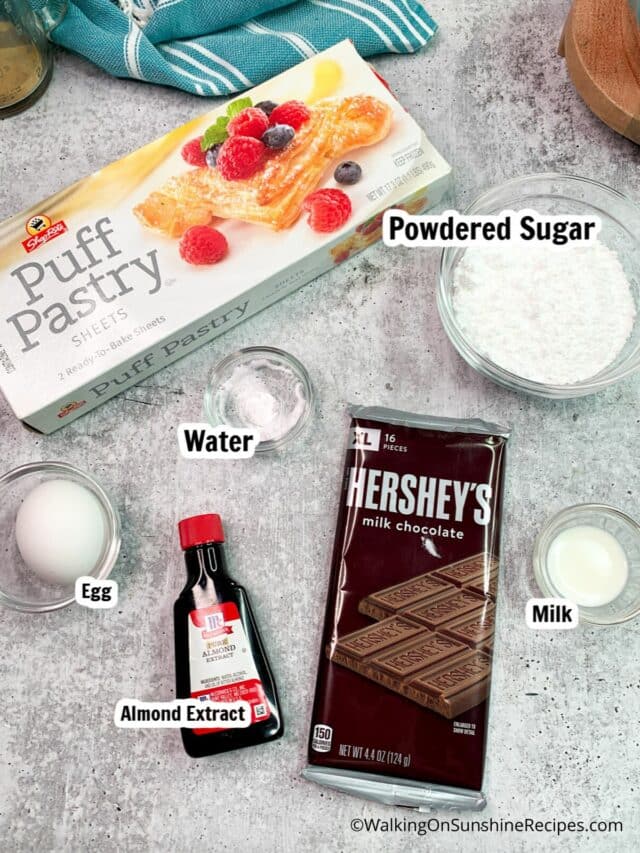 Chocolate Puff Pastry - Walking On Sunshine Recipes
